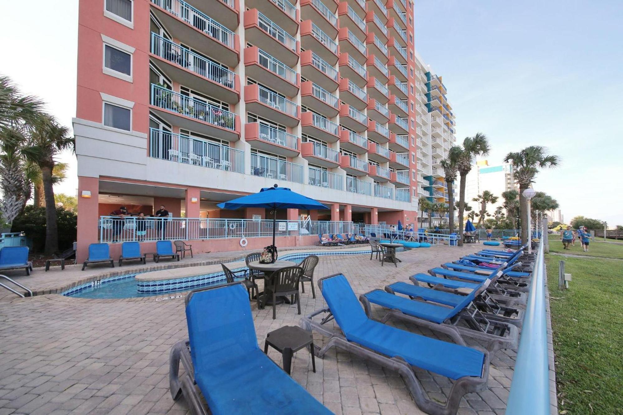 Вилла 1604 N Ocean Blvd, 0906 - Ocean Front Sleeps 8 Миртл-Бич Экстерьер фото