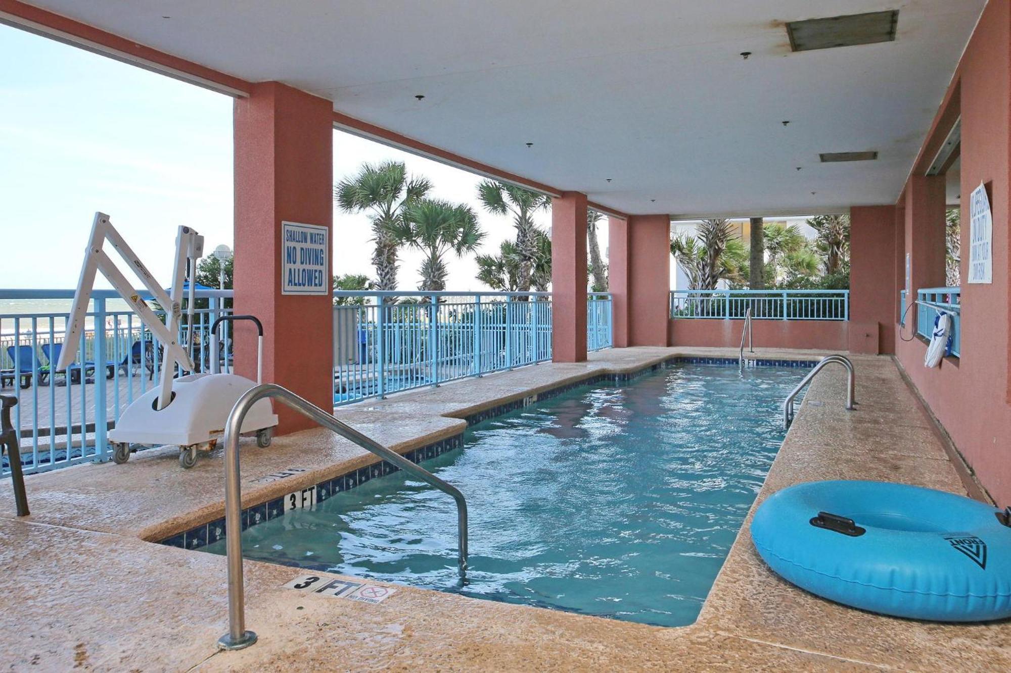 Вилла 1604 N Ocean Blvd, 0906 - Ocean Front Sleeps 8 Миртл-Бич Экстерьер фото